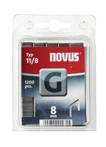 Novus 042-0385 G 11/8 Zszywki 8 mm 1200 sztuk