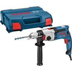 Bosch Niebieski 060119C801 Wiertarka udarowa z uchwytem samozaciskowym  GSB 24-2