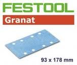 Festool 498942 Granat STF 93x178/8 P320 GR/100 arkusze szlifierskie