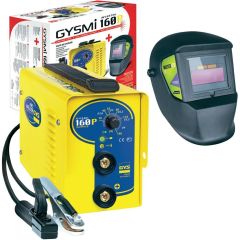 Gys 5192030435 GysmiSet - Gysmi 160P Lasinverter 160A + LCD Master 11 Automatyczny kask spawalniczy