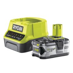 Ryobi 5133003360 Akumulator 18V 4,0Ah i ładowarka ONE+ RC18120-140