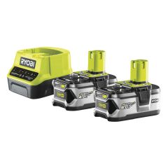 Ryobi 5133003363 Akumulatory 18V 4,0Ah (x2) i ładowarka ONE+ RC18120-240