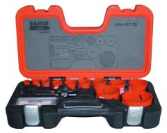 Bahco 3834-SET-53 Zestaw otwornic 19/22/25/29/30/35/37/41/52/60/79 mm