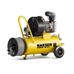 Kaeser 1.1813.00011 Kompresor tłokowy Premium 350/40W 230 Volt + bęben z wężem powietrznym 20 mtr.