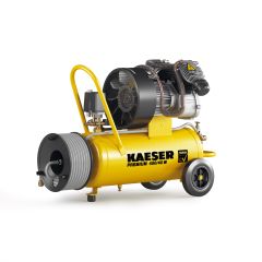 Kaeser 1.1817.00010 Kompresor tłokowy Premium 450/40W 230 Volt + bęben z wężem powietrznym 20 mtr.