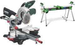 Metabo KGS254MTN3200 KGS254M piła ukośna przesuwna + rama uniwersalna TN3200