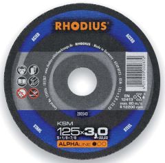 Rhodius 200539 KSM Tarcza do cięcia metalu 115 x 3,0 x 22,23 mm