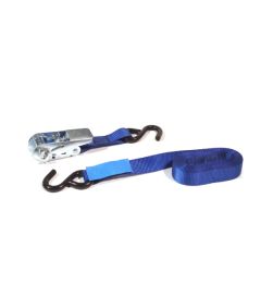 Little Jumbo 1825086000 Pasek 25mm. grzechotka niebieska 5,0m z hakami S czarny