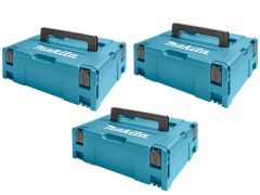 Makita M-BOX2PACK Mbox no.2 Systainer 3 Pack