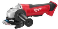 Milwaukee 4933441502 HD18 AG-125-0 M18 Heavy Duty szlifierka kątowa 125mm z włącznikiem łopatkowym, bez akumulatorów, ładowarki i walizki