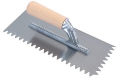 Raimondi RA183V6 Grzebień do klejenia V-ząbki 6 x 6 mm Drewniany uchwyt