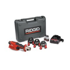 Ridgid 59178 RP241 12 - 35 mm Szczypce do przebijania akumulatorów 12V 2,5 Ah Li-Ion + 3 szczęki U16-U20-U25