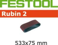 Festool 499155 Taśma szlifierska Rubin 2 BS75/533x75-P40 RU/10