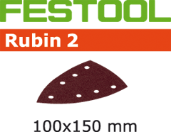 Festool 499145 Talerze szlifierskie Rubin 2 STF Delta/100x150/7 P120 RU/10