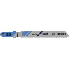 Bosch 2608631012 T118G Brzeszczoty do wyrzynarki T - trzpień na 5 metalowych