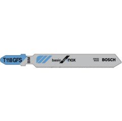 Bosch 2608636496 T118GFS Brzeszczoty do wyrzynarki T - trzpień na 5 INOX