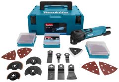 Makita TM3010CX2J Narzędzie wielofunkcyjne 320 W + zestaw akcesoriów