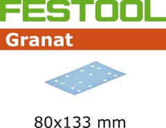 Festool TNRTS400GR01 Granat RTS P80 + P120 + P180 + P240 SET papier ścierny RTS 400