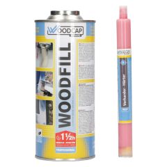 Köhler Woodcap 497005 Woodfill z utwardzaczem 2-składnikowy biały