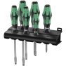 Wera 05007681001 334/355 SK/6 Zestaw wkrętaków Kraftform Plus Końcówka laserowa + uchwyt, 6 szt. - 3