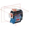 Bosch Niebieski 0601063R01 Laser krzyżowy  GLL 3-80 C + BT 150 - 1