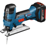 Bosch Niebieski GST18V-Li S Wyrzynarka 18 Volt 4.0 AH Li-ion w L-Boxx 06015A5107 - 2