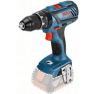 Bosch Niebieski GSB 18V-28 Akumulatorowa wiertarka udarowa 18V bez akumulatorów i ładowarki 06019H4000 - 1