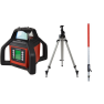 Futech 061.05.50.G-P Para DS Green Rotation Laser w walizce + statyw 330 cm + linijka 240 cm - 1