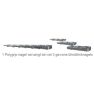 Gesipa 216720548 Polygrip niebieski nit jednostronnie zamykany 4,0 x 10 aluminium/RVS 500 szt. - 3