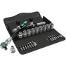 Wera 05004076001 8100SC6 Zestaw grzechotek Zyklop 1/2" Metric 28-Piece - 1