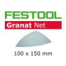 Festool 203321 Materiały ścierne z włókniny, 50szt. STF DELTA P100 GR NET/50 - 1