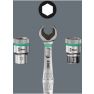 Wera 05004076001 8100SC6 Zestaw grzechotek Zyklop 1/2" Metric 28-Piece - 7