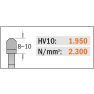 CMT 281.697.12M Nóż negatywowy do płyty wiórowej melaminowej/formikowej 300 x 30 x 96T - 3