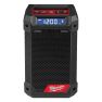 Milwaukee 4933472114 M12 RCDAB+-0 M12™ Radio budowalne DAB+ z ładowarką, bez akumulatora i walizki - 1