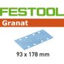 Festool 499633 Arkusz ścierny, 100szt. STF 93X178 P100 GR/100 - 1