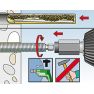 Fischer 50256 Pręt kotwiący RG M 8 x 110 ev stal gat. 5.8 10 szt. - 4