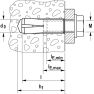 Fischer 532231 Kotwa wątkowa EA II M 8 x 25 100 szt. - 5