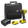 Stanley SFMCD715D2K FATMAX® V20 Akumulatorowa wiertarka udarowa 18V 2.0Ah BRUSHLESS - 1