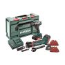 Metabo Zestaw Combo 2.6.1 18V 2.0Ah Li-Ion - BS18 akumulatorowa wiertarka + MT18LTX narzędzie wielofunkcyjne 685081000 - 1