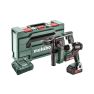 Metabo Zestaw Combo 2.5.2 18V 4.0/2.0Ah Li-Ion - BS18LT BL akumulatorowa wiertarka + BH18LTX BL 16 młot 685182000 - 1