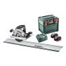 Metabo 691194810 KS 18 LTX 66 Akumulatorowa piła tarczowa 18V 8.0Ah LiHD + szyna prowadząca FS160 - 1