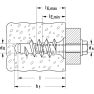 Fischer 78412 Kotwa do betonu komórkowego FTP K 6 plastikowa 25 szt. - 4