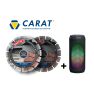 Carat CEM2303ABLT Zestaw tarcz diamentowych Universal CE Master 230 x 22,23 + głośnik Bluetooth - 1