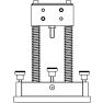 CMT CMT333 Uniwersalny system zawiasów garnkowych z 3 wrzecionami. - 2