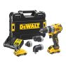 DeWalt DCD703L2T-QW Wielogłowicowa wiertarka akumulatorowa 12 V 3,0 AH Li-ion - 1