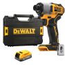 DeWalt DCF840E1T-XJ Klucz udarowy 18V XR PowerStack Li-Ion - 1