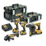 DeWalt DCK422P3-QW DCK422P3 4-częściowy pakiet kombinowany XR 18 Volt 3 x 5.0 ah Li-Ion w systemie ToughSystem + 5 lat gwarancji dealera! - 1