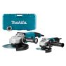 Makita DK0054X1 Szlifierka kątowa w zestawie z walizką (GA9020R+9558HNRG) + 2 tarcze diamentowe - 1