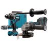 Makita DK0124G201 Zestaw kombi - DF001G akumulatorowa wiertarka + GA005 szlifierka 40V Max 4.0Ah Li-Ion w Makpac - 1