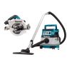 Makita DLX2390UX1 Zestaw 2 x 18V z AWS - Piła tarczowa DHS900 235mm + Odkurzacz DVC867L bez akumulatorów i ładowarki - 1